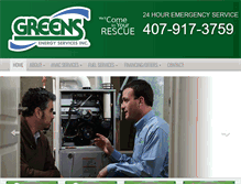 Tablet Screenshot of greensenergy.com